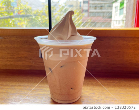 Spicy Chai Latte Float Drink Spicy Chai Latte Float Drink 138320572