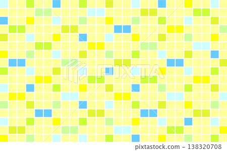 Geometric pattern, square, yellow, green, blue Geometric pattern, square, yellow, green, blue 138320708