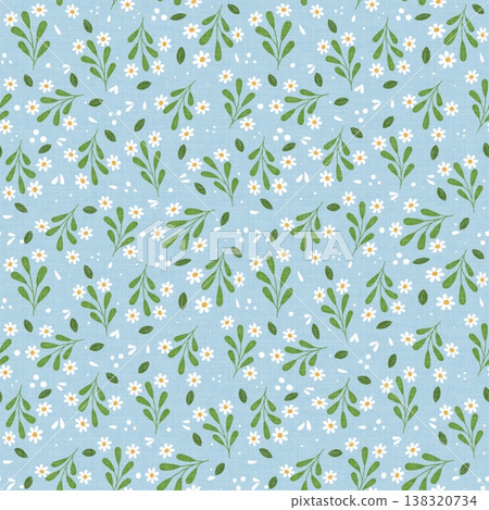 Flowers seamless background Flowers seamless background 138320734