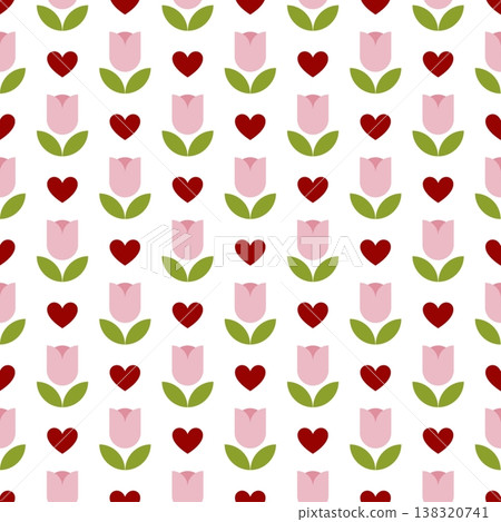 Flowers seamless background Flowers seamless background 138320741