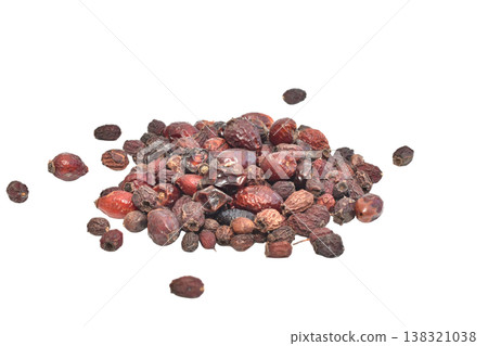 Dried rose hips. Dried rose hips. 138321038