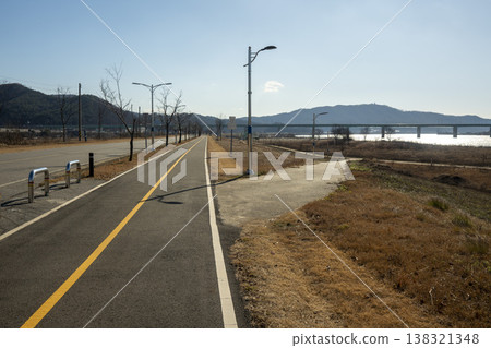 Nakdong River Bicycle Path Nakdong River Bicycle Path 138321348
