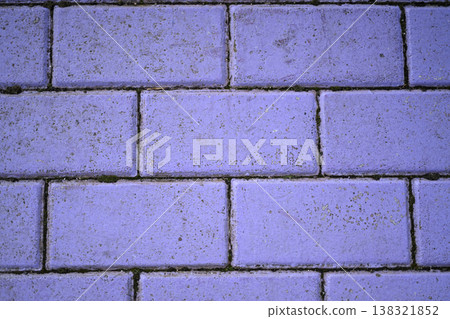 Rainbow-colored tiles (purple) 138321852