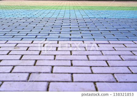 Rainbow-colored tiles 2 138321853