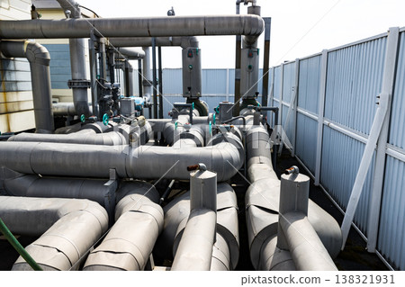 Automatic cleaning system for pole-type heat exchangers 138321931