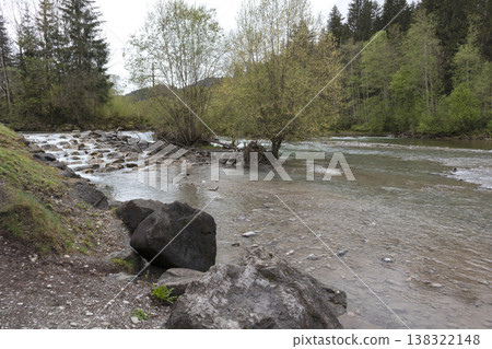 Source of the Iller River in Bavaria, Germany 138322148