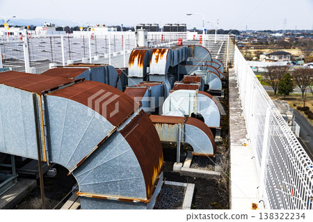 Factory equipment: Exhaust fan 138322234