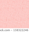 Red handwritten arithmetic block breakdown 138322246