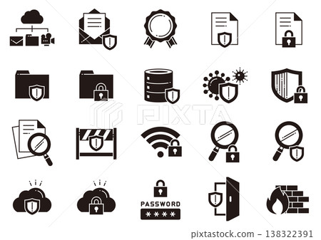 Security icons 08 Security icons 08 138322391