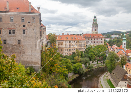 Panoramic view of Cesky Krumlov CastleRepublic 138322570