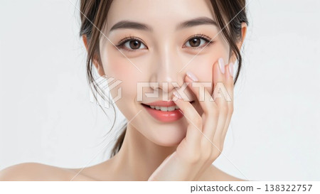 美麗的女人美麗形象 138322757