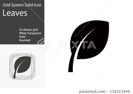 Leaf, ecology, and herb icons Leaf, ecology, and herb icons 138322949