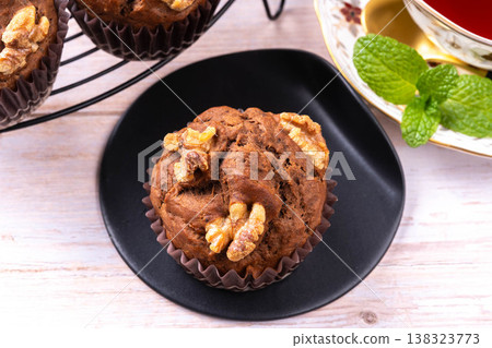 Cocoa muffin Cocoa muffin 138323773