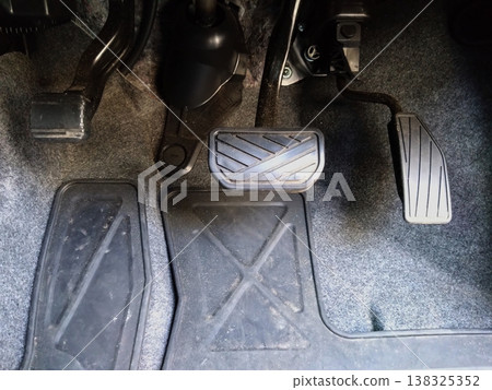 Automatic car pedals Automatic car pedals 138325352