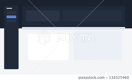 Sidebar layout with navigation and content panels, cinematic premium composition, and bold modern interface background for products Sidebar layout with navigation and content panels, cinematic premium composition, and bold modern interface background for products 138325460