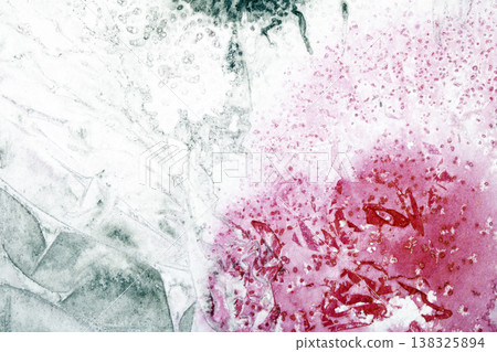 Abstract pink and back ink marble cracked background creative swirl paint Abstract pink and back ink marble cracked background creative swirl paint 138325894
