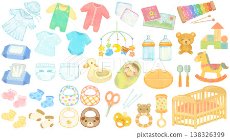 嬰兒護理用品，分娩準備 138326399