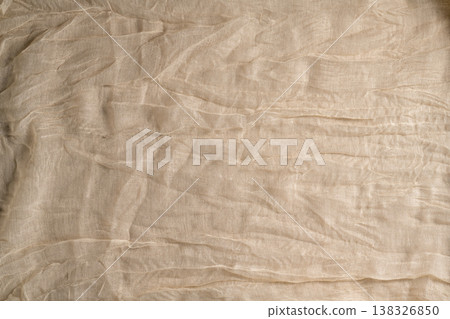 Ivory neutral cloth textile fabric template top view Ivory neutral cloth textile fabric template top view 138326850