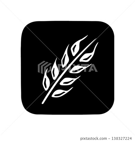 小麥 - 單色圖標 小麥 - 單色圖標 138327224
