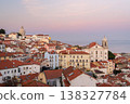 Alfama Oldest Neighborhood at Evening Twilight. Lisbon, Portugal 138327784