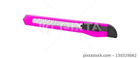 Bold Yellow Utility Knife with Black Handle Feature Bold Yellow Utility Knife with Black Handle Feature 138329862