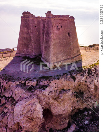 Mesa Roldan tower, Cabo de Gata Spain Mesa Roldan tower, Cabo de Gata Spain 138330752
