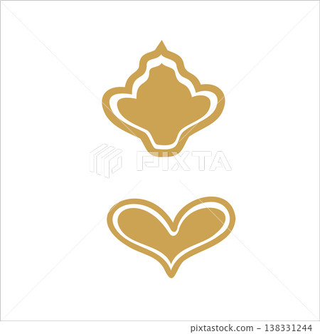 Turkish traditional ornament symbols golden. Hand drawn vector illustration isolated set. For fashion ware design magazines, oriental coffee houses and dishware, holidays postcards banners clip arts. Turkish traditional ornament symbols golden. Hand drawn vector illustration isolated set. For fashion ware design magazines, oriental coffee houses and dishware, holidays postcards banners clip arts. 138331244