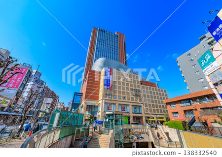 Urban scenery of Setagaya Ward, Tokyo Sangenjaya Carrot Tower Urban scenery of Setagaya Ward, Tokyo Sangenjaya Carrot Tower 138332540