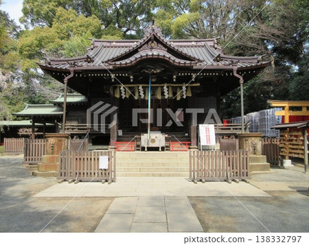 東京澀谷區!代代木八幡宮正殿 東京澀谷區!代代木八幡宮正殿 138332797