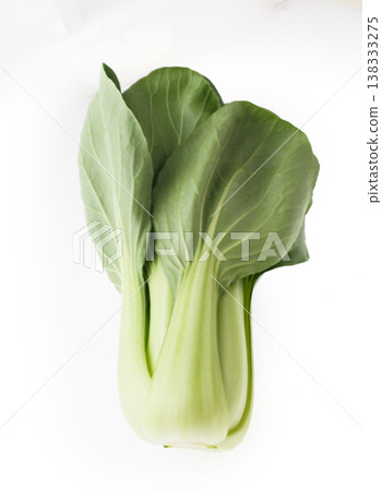 Bok choy on a white background Bok choy on a white background 138333275