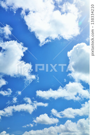 Summer blue sky and clouds Summer blue sky and clouds 138334210