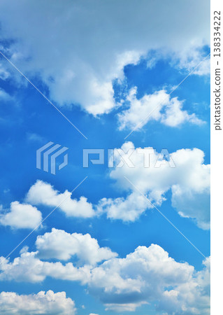 Summer blue sky and clouds Summer blue sky and clouds 138334222