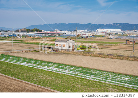 京都府久世郡久美町久美山町的田園風光 京都府久世郡久美町久美山町的田園風光 138334397