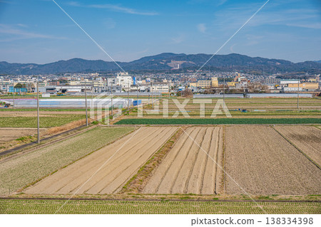 Rural scenery in Kumiyama Town, Kuse District, Kyoto Prefecture Rural scenery in Kumiyama Town, Kuse District, Kyoto Prefecture 138334398