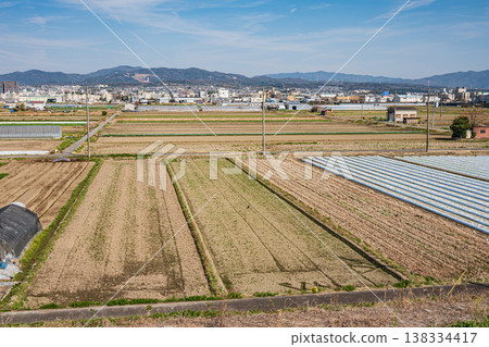 Rural scenery in Kumiyama Town, Kuse District, Kyoto Prefecture Rural scenery in Kumiyama Town, Kuse District, Kyoto Prefecture 138334417
