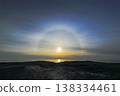 索亞上空的日出（日暈，太陽光暈現象） 138334461