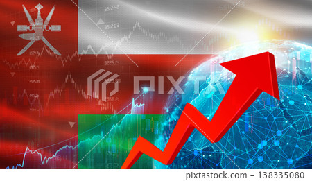 Global financial growth with Maldives flag. Financial growth with Maldives flag on economic background Global financial growth with Maldives flag. Financial growth with Maldives flag on economic background 138335080