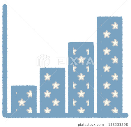 A simple upward-sloping graph icon (star) A simple upward-sloping graph icon (star) 138335298