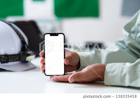 Screen for DX (Digital Transformation) image in the construction and manufacturing industries Screen for DX (Digital Transformation) image in the construction and manufacturing industries 138335458