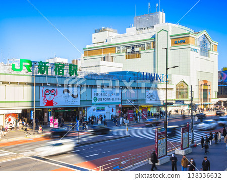 Shinjuku station south exit Shinjuku station south exit 138336632