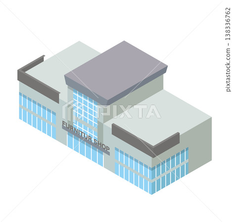 家具店建築插圖 138336762