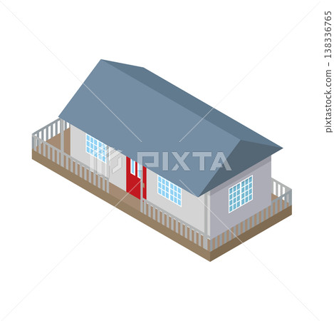 獨立式住宅的插圖 138336765