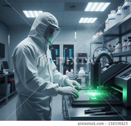 State-of-the-art research lab (laboratory) 138336825