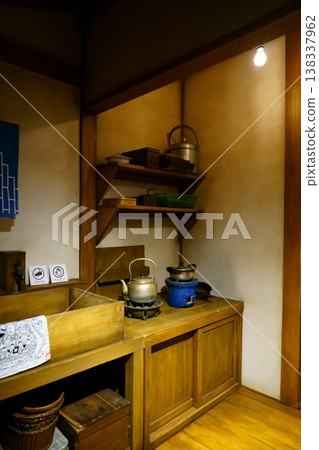 9480 Showa Era Scene: Kitchen 138337962