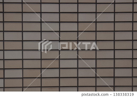 Two mosaic tiles in calm, neutral colors. Two mosaic tiles in calm, neutral colors. 138338319