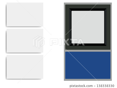 檢票閘機和卡 138338330