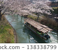 櫻花和伏見十國船 138338799