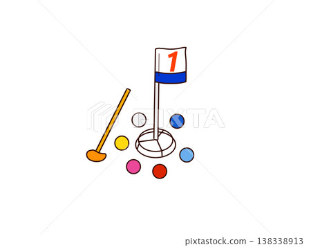 地面高爾夫設備 138338913