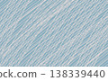 Abstract texture material with a refreshing blue background and white hand-drawn scratch line pattern. 138339440