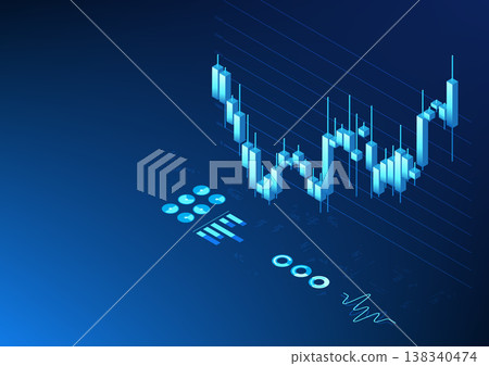 Isometric technology stock graph Candlestick style It shows the price, status of the company, growth, profit and loss. So that investors can decide to invest in expanding the business in the future. Isometric technology stock graph Candlestick style It shows the price, status of the company, growth, profit and loss. So that investors can decide to invest in expanding the business in the future. 138340474